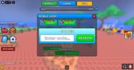 Redeem codes here (Image via Roblox)